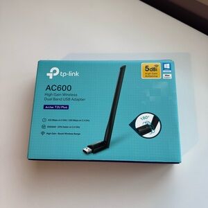 TP-Link AC600 Dual Band Black USB Adapter